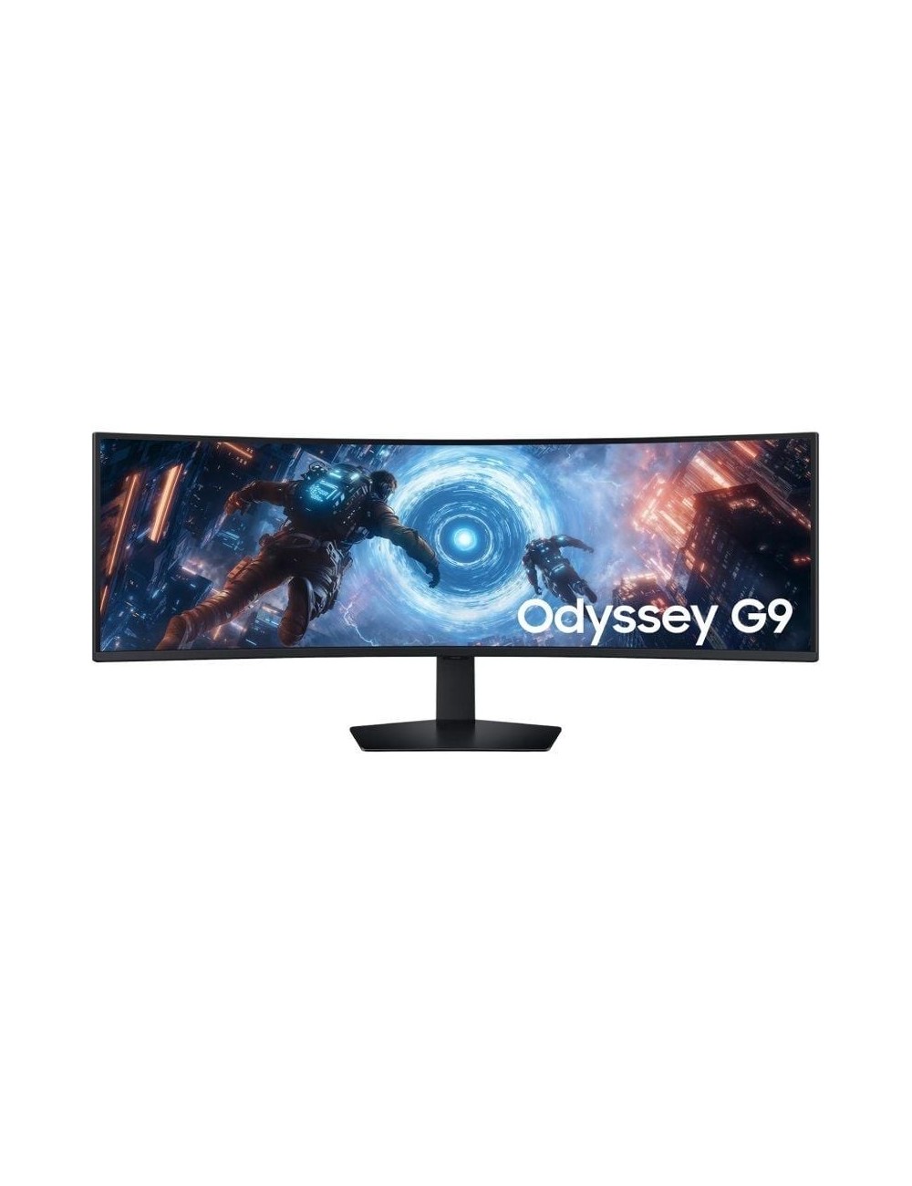 Monitor Gaming Ultrapanorámico Curvo Samsung Odyssey G9 G91F S49FG916EU 49'/ Dual QHD/ 1ms/ 144Hz/ VA/ Regulable en altura/ Negr