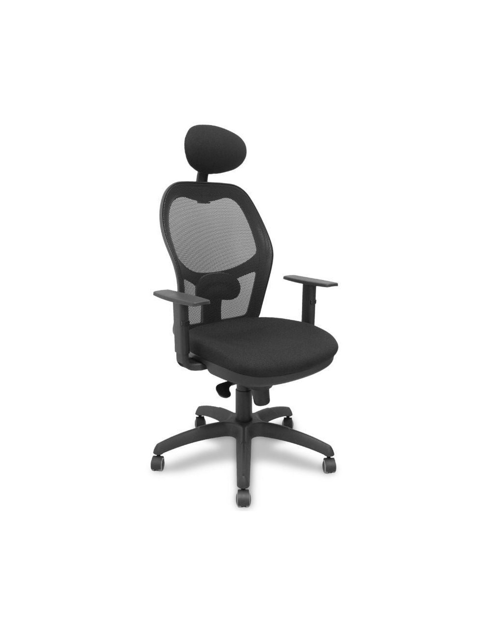 Silla de Oficina Piqueras y Crespo Jorquera 15SM840B840B10CRPC/ Negra