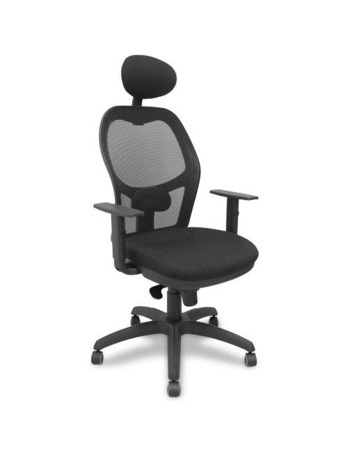 Silla de Oficina Piqueras y Crespo Jorquera 15SM840B840B10CRPC/ Negra