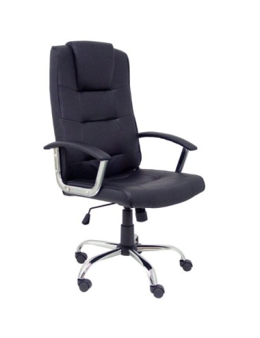 Silla de Oficina Piqueras y Crespo Guadalimar Similpiel 280DBSPNE/ Negro
