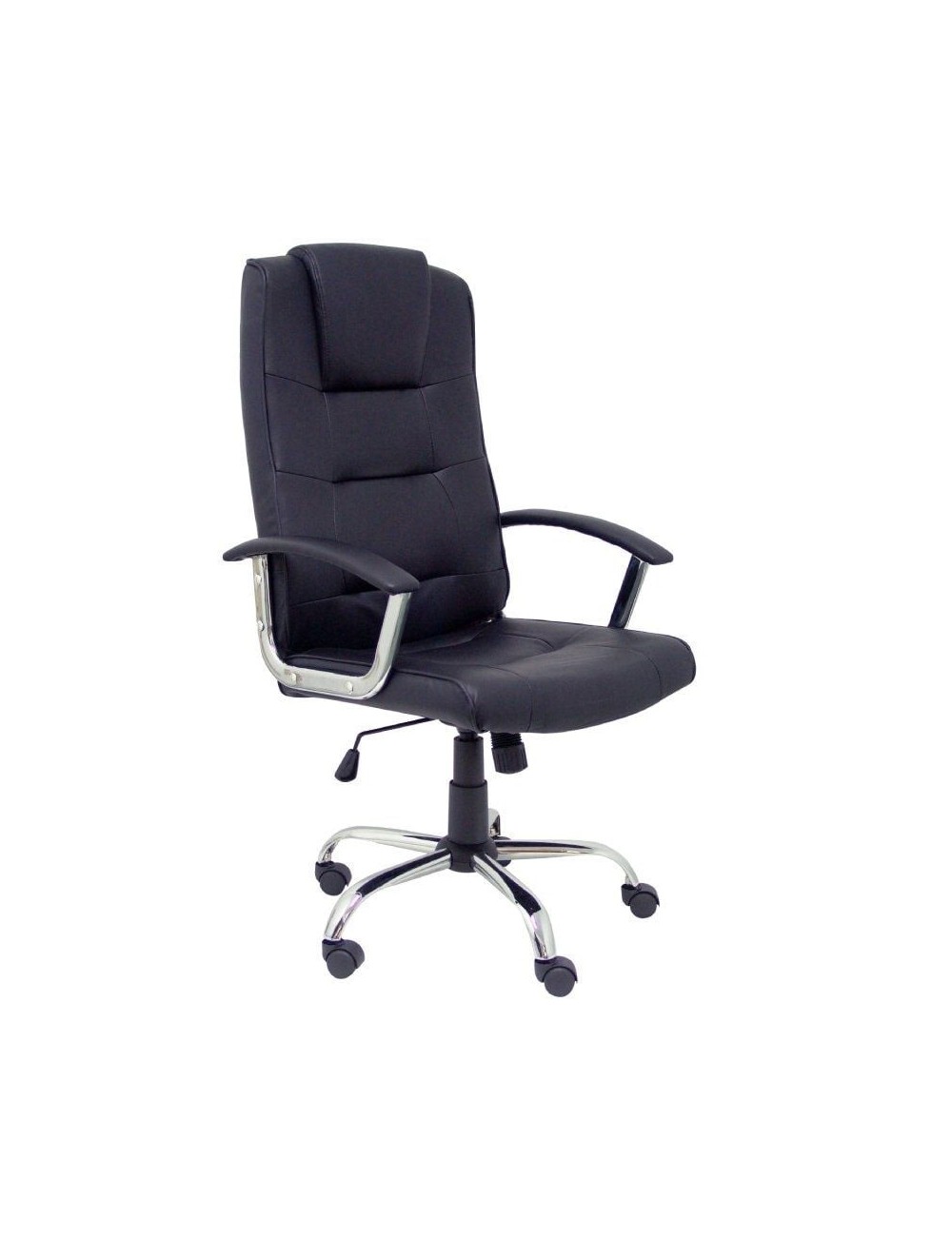 Silla de Oficina Piqueras y Crespo Guadalimar Similpiel 280DBSPNE/ Negro
