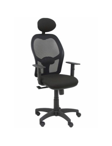 Silla de Oficina Piqueras y Crespo Alocén 345SM840B840B10CRNC/ Negra