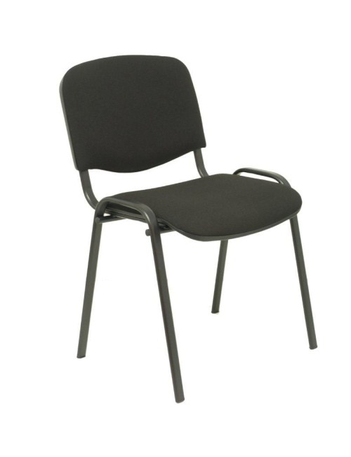 Pack 4 Sillas de Oficina Piqueras y Crespo Iso arán PACK426ARAN840/ Negra