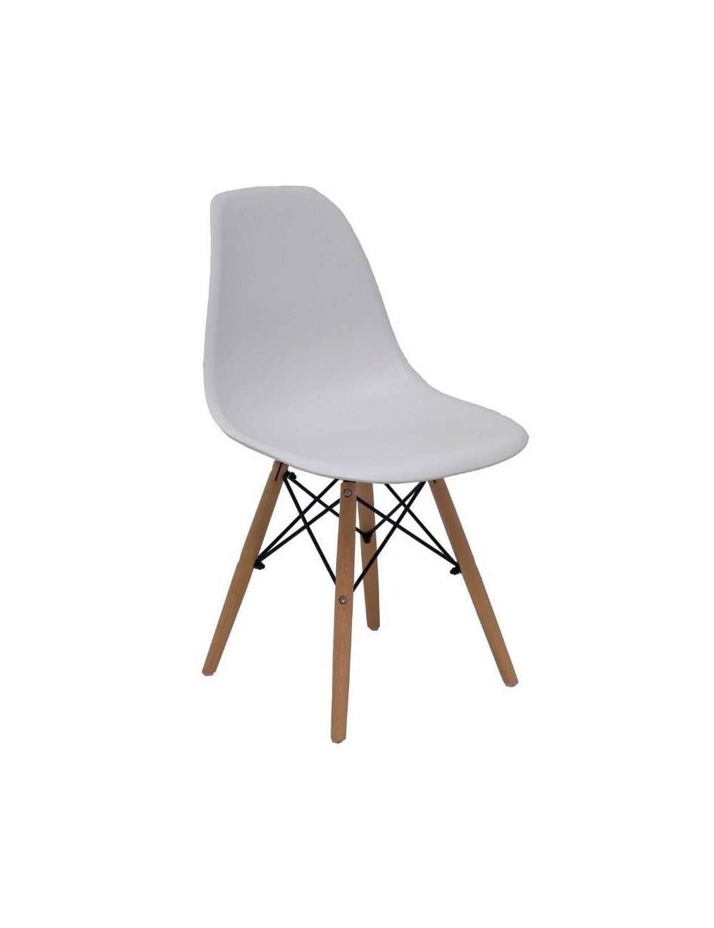 Pack 4 Sillas Piqueras y Crespo Priego PACK4352PTBL/ Blancas