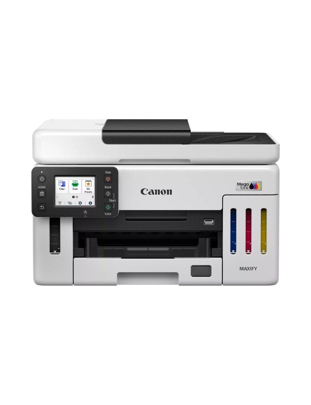 Multifunción Recargable Canon MAXIFY GX6150 MegaTank WiFi/ Dúplex/ Blanca