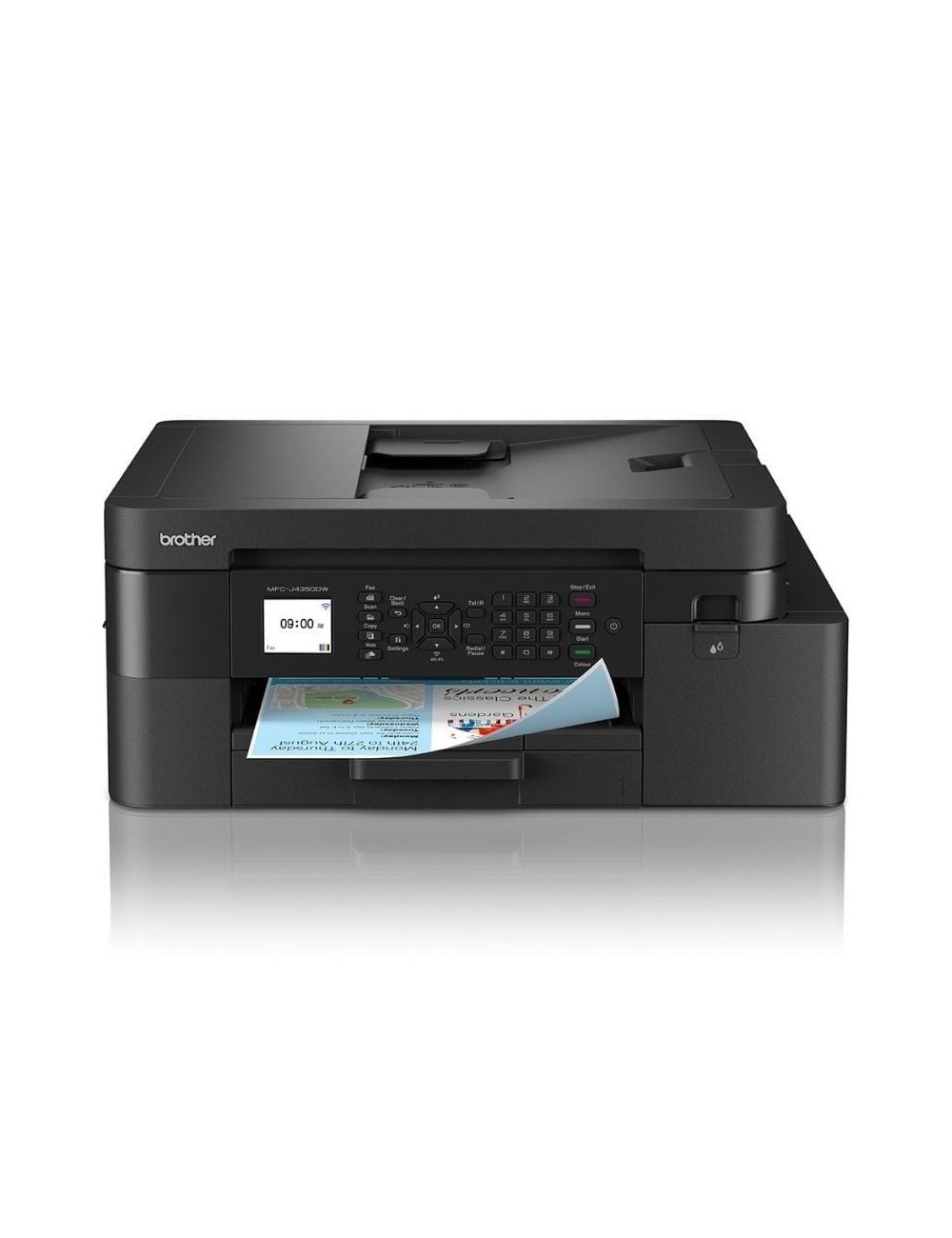Multifunción Brother MFC-J4350DW WiFi/ Fax/ Dúplex/ Negra