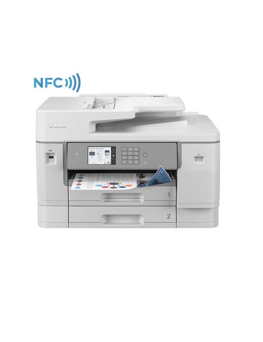 Multifunción A3 Brother MFC-J6955DW WiFi/ Fax/ Dúplex/ Blanca