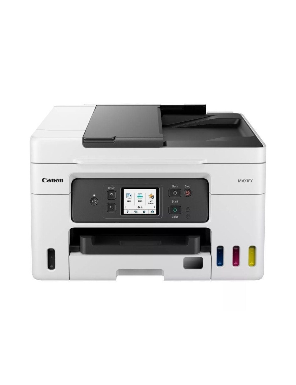 Multifunción Recargable Canon MAXIFY GX4050 MegaTank WiFi/ Fax/ Dúplex/ Blanca