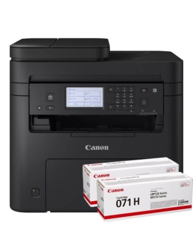 Multifunción Láser Monocromo Canon i-SENSYS MF275DW WiFi/ Dúplex/ Fax/ Negra