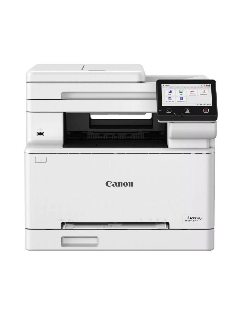 Multifunción Láser Color Canon i-SENSYS MF664CDW WiFi/ Dúplex/ Blanca