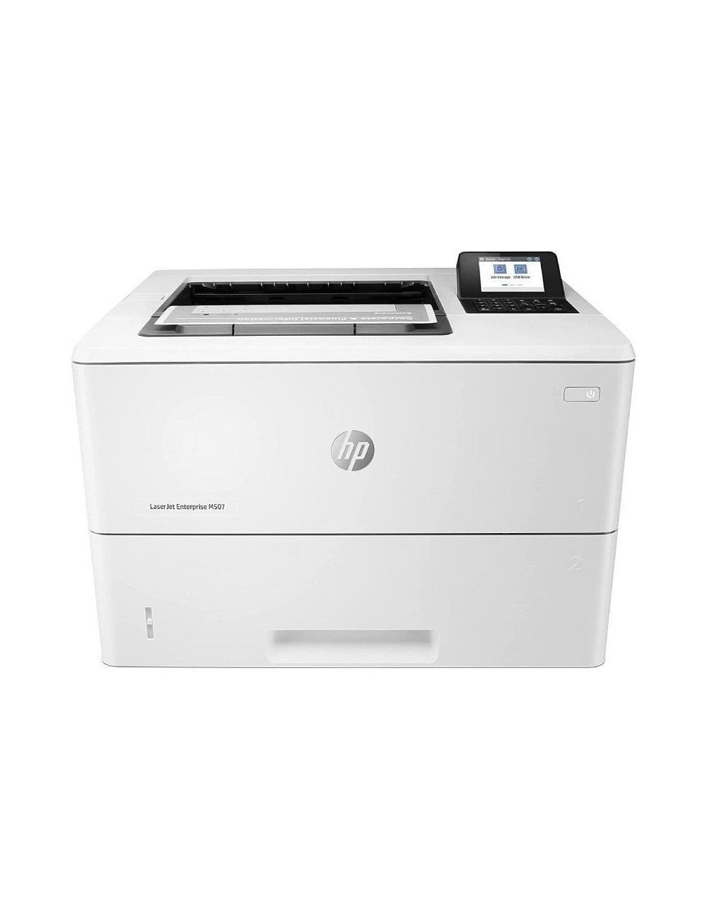 Impresora Láser Monocromo HP Laserjet Enterprise M507DN Dúplex/ Blanca