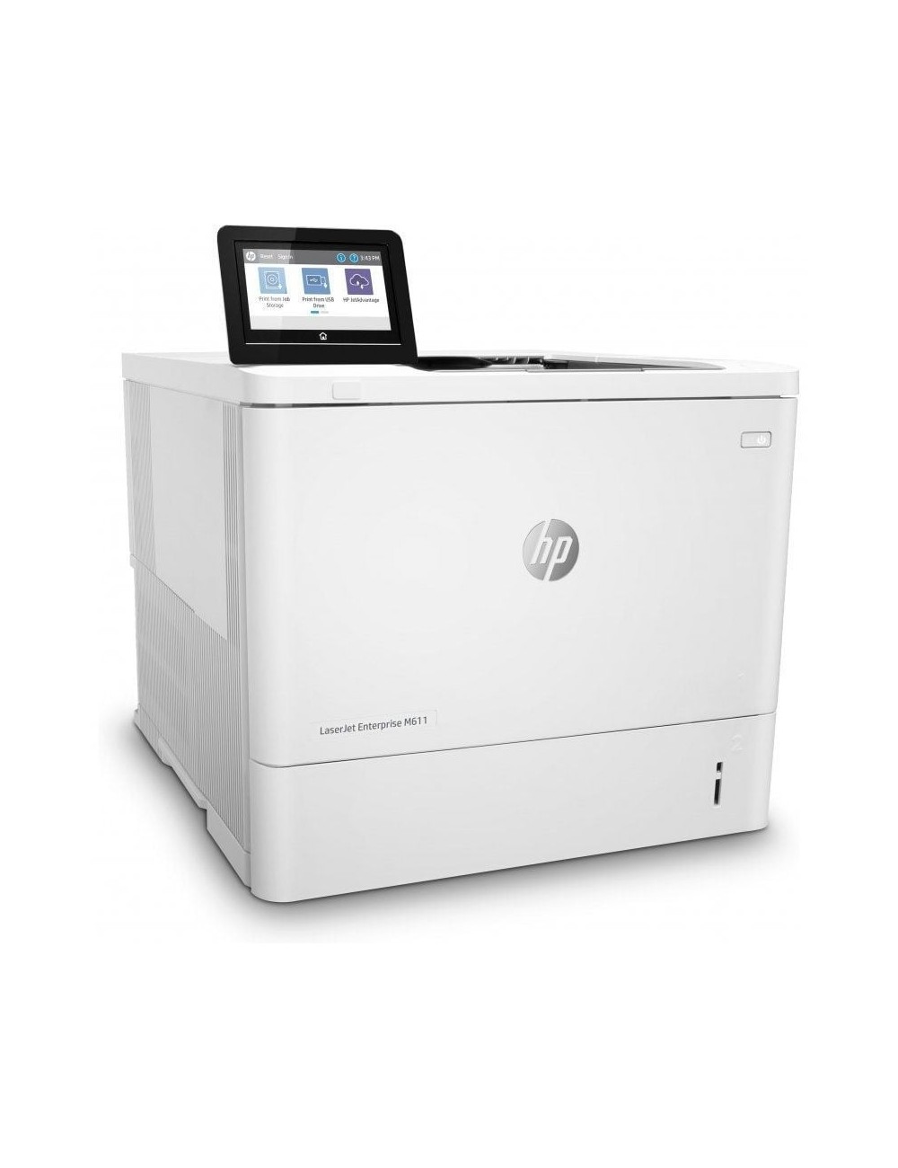 Impresora Láser Monocromo HP Laserjet Enterprise M611DN Dúplex/ Blanca