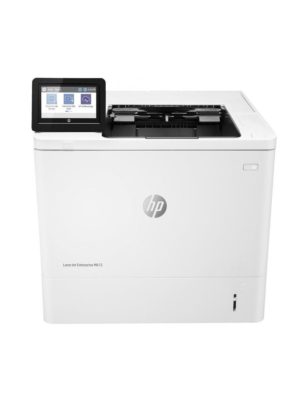 Impresora Láser Monocromo HP Laserjet Enterprise M612DN Dúplex/ Blanca