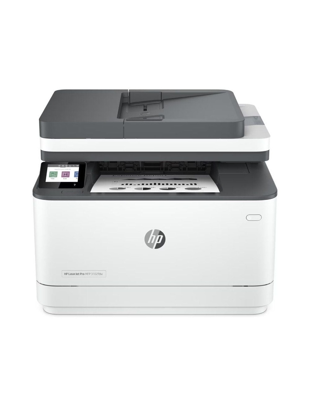 Multifunción Láser Monocromo HP Laserjet Pro 3102FDW WiFi/ Fax/ Dúplex/ Blanca