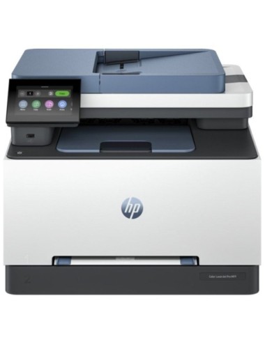 Multifunción Láser Color HP LaserJet Pro MFP 3302FDN Fax/ Dúplex/ Blanca y Azul