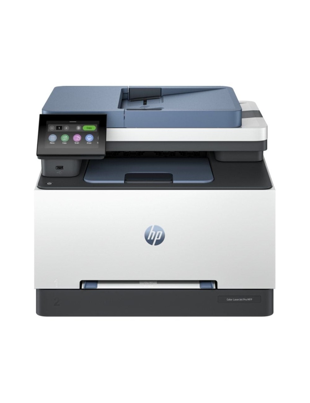 Multifunción Láser Color HP LaserJet Pro MFP 3302FDN Fax/ Dúplex/ Blanca y Azul