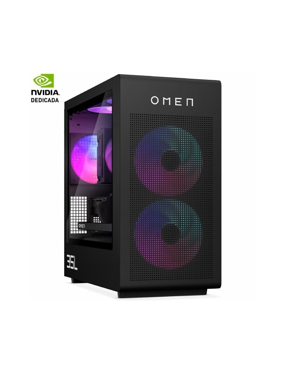 PC Gaming HP Omen GT16-0051NS Intel Core i5-14400F/ 16GB/ 1TB SSD/ GeForce RTX 5060 Ti/ Sin Sistema Operativo