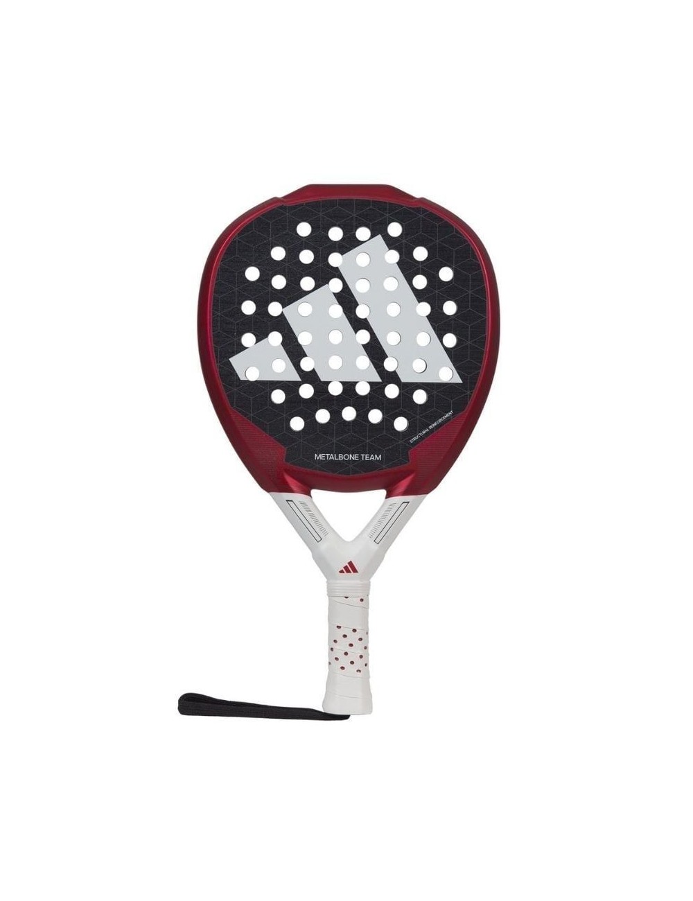 Pala de Pádel Adidas Metalbone 3.3 2024/ Negra, Blanca y Roja