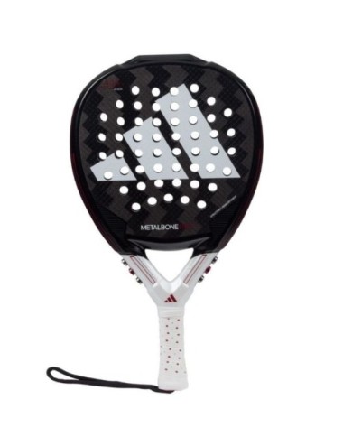 Pala de Pádel Adidas Metalbone HRD+ 2024 (Ale Galan)/ Negra y Blanca