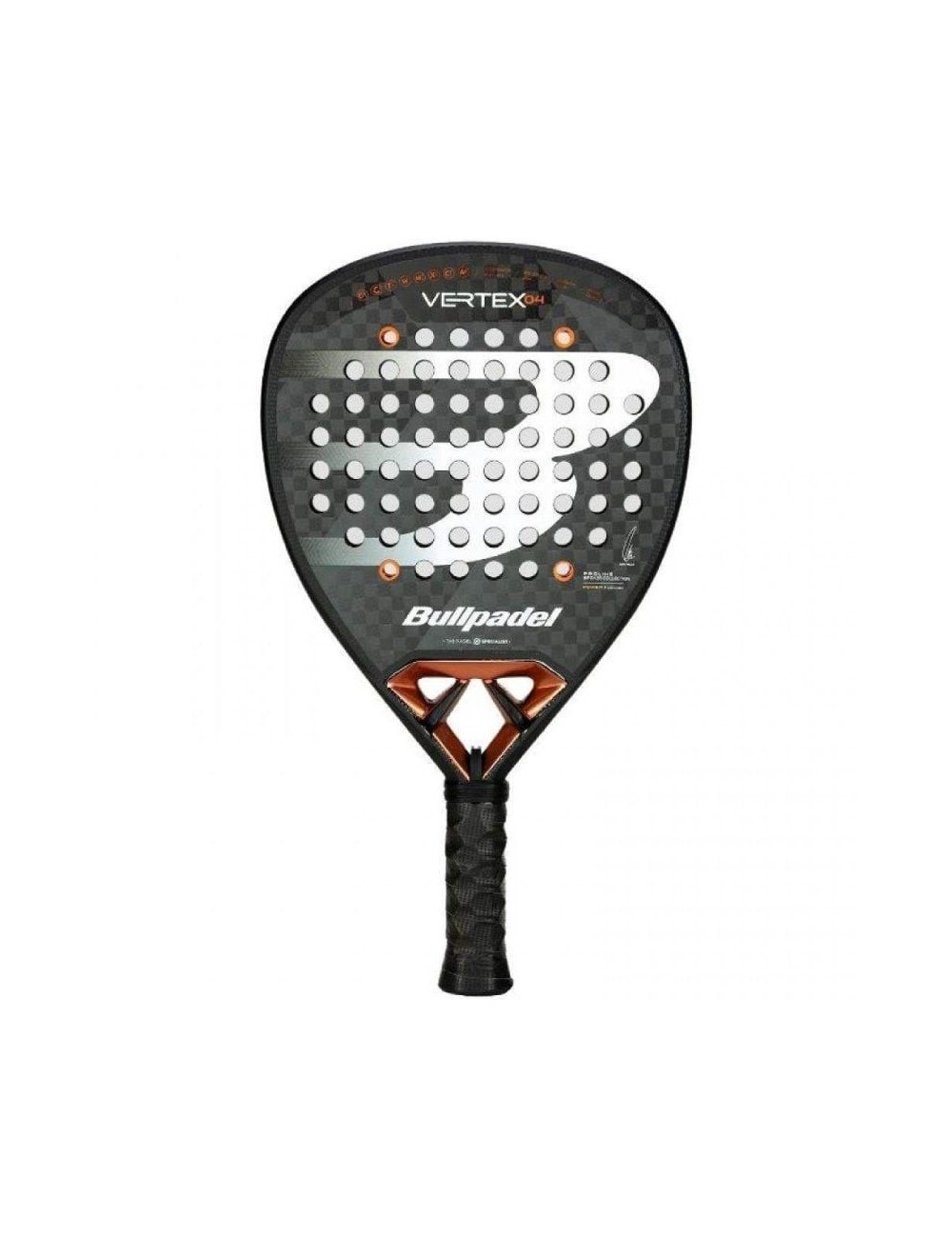 Pala de Pádel Bullpadel Vertex 04 2025 (Juan Tello)/ Negra