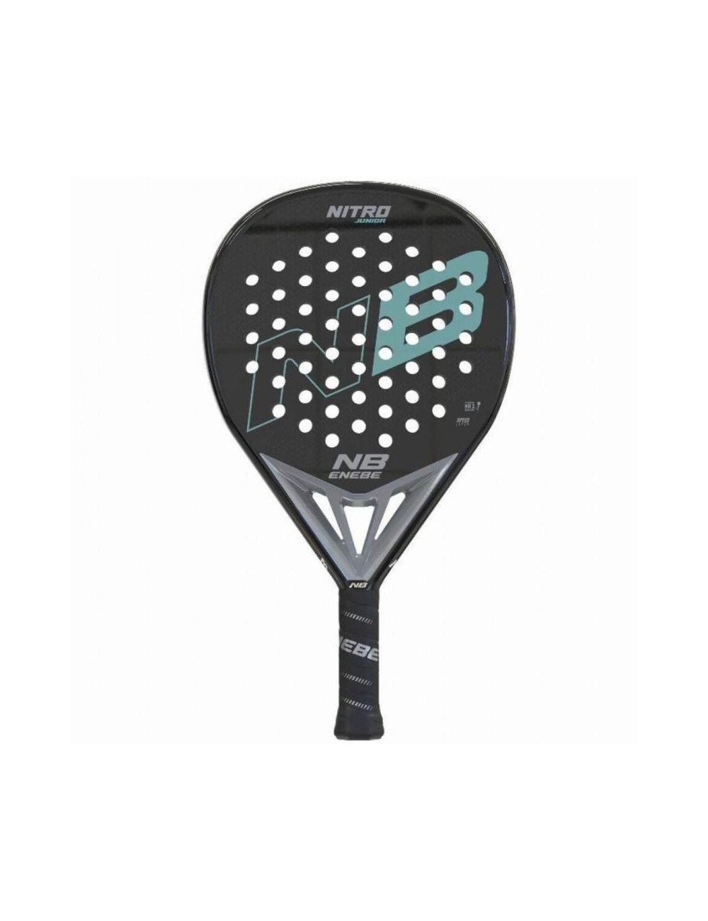 Pala de Pádel Enebe Nitro Green Junior 2024/ Verde y Negro