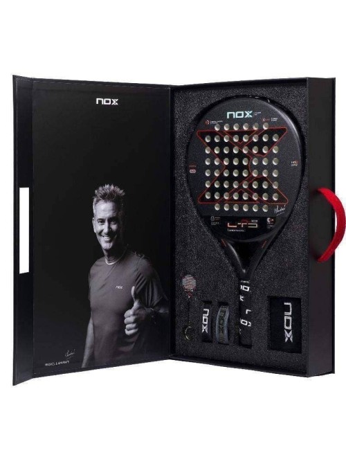 Pack Pala de Pádel NoxSport ML10 Pro Cup LTD 2023 (Miguel Lamperti)/ Incluye 5 Accesorios