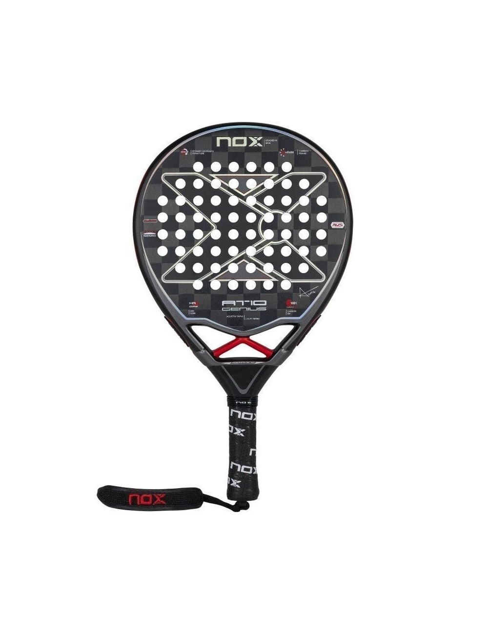 Pala de Pádel NoxSport AT10 Luxury Genius 18K 2023 (Agustin Tapia)
