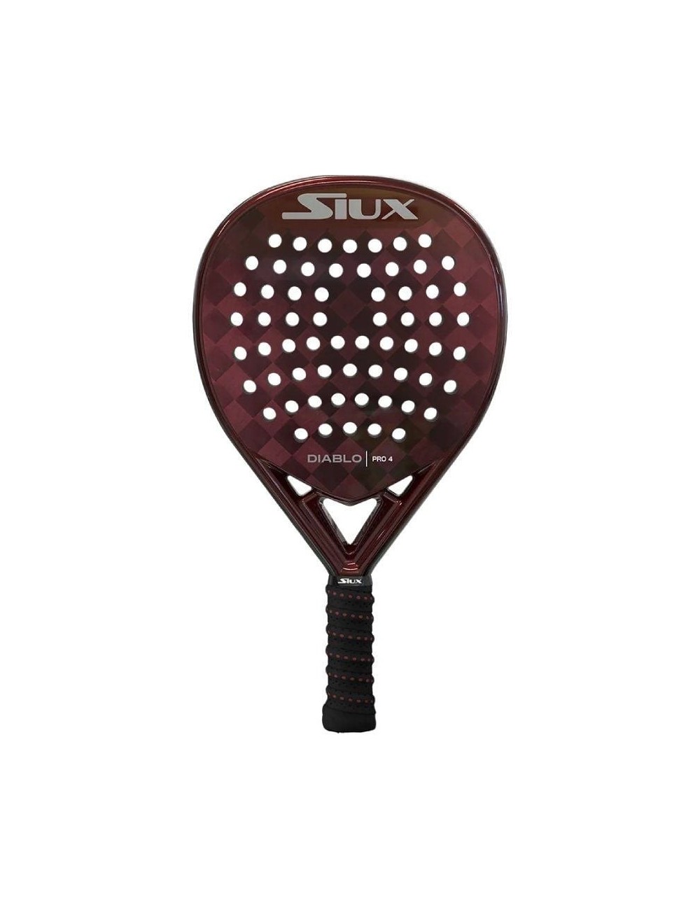 Pala de Pádel Siux Diablo Pro 4 (Tino Libaak)/ Roja