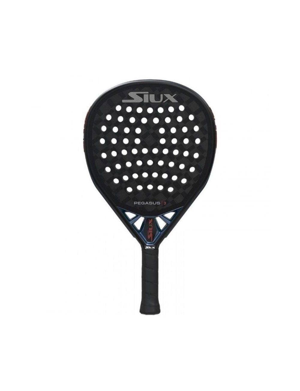 Pala de Pádel Siux Pegasus 3 2025/ Negro y Azul