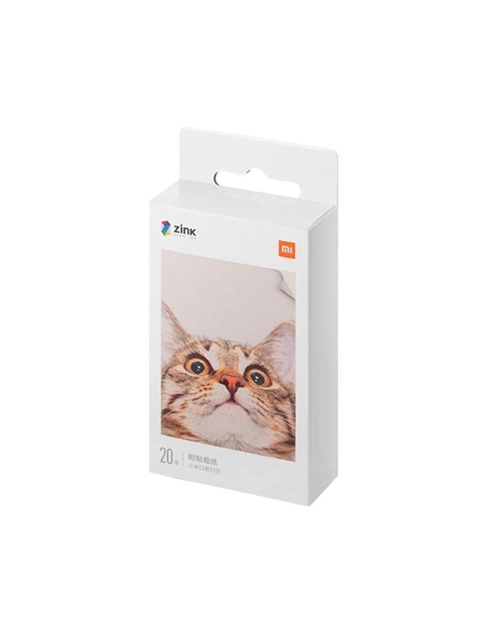 Papel Fotográfico Xiaomi Mi Portable Photo Printer Paper/ 5 x 7.6cm/ 20 Hojas