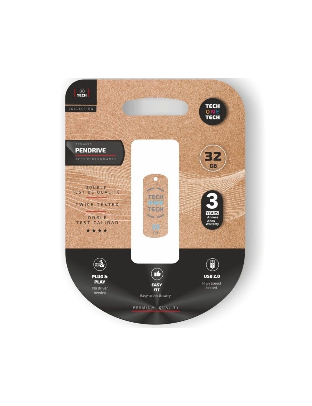 Pendrive 32GB Tech One Tech Pro Smart Clip Tech USB 2.0