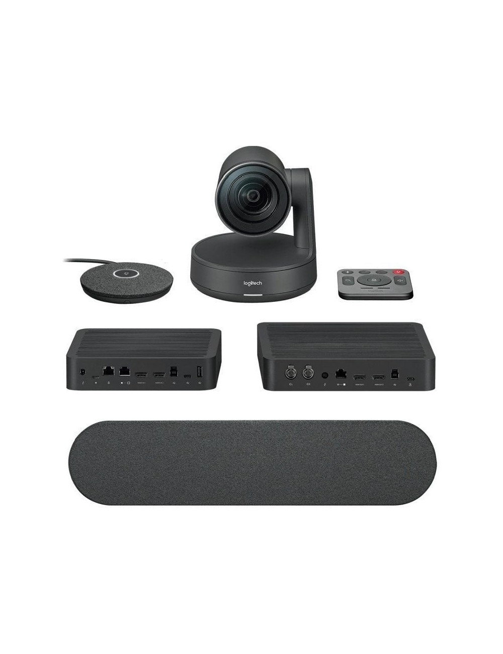 Sistema de Videoconferencia Logitech Rally/ Campo de Visión 82º/ 4K