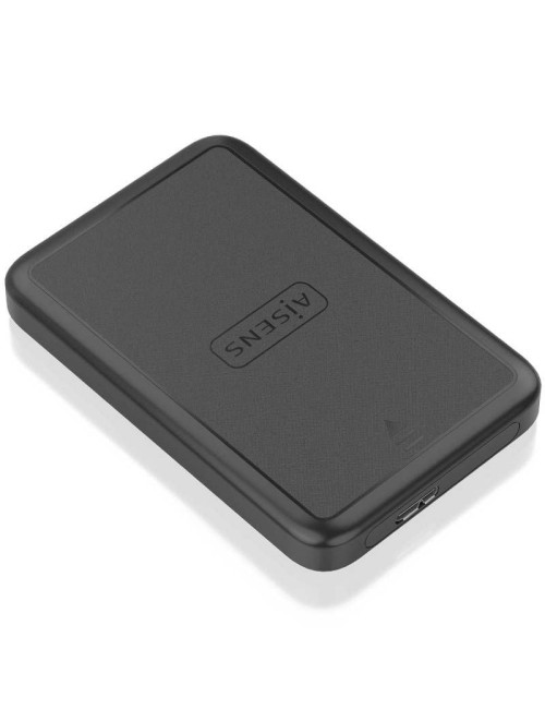Caja Externa para Disco Duro de 2.5' Aisens ASE-2519B/ USB 3.1/ Sin Tornillos