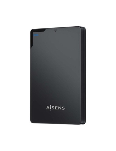Caja Externa para Disco Duro de 2.5' Aisens ASE-2520B/ USB 3.1/ Sin tornillos