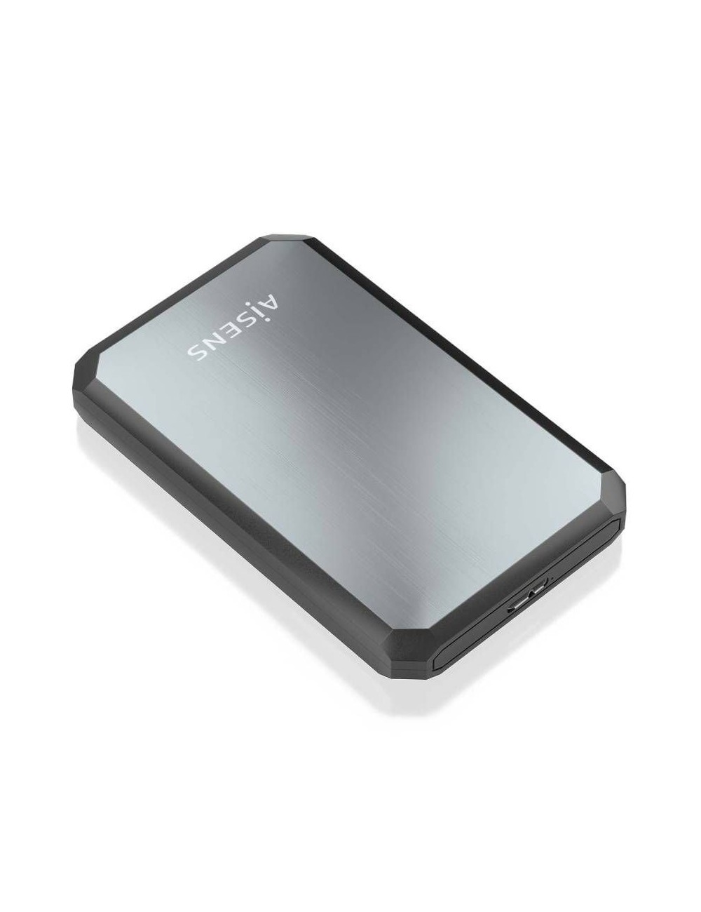 Caja Externa para Disco Duro de 2.5' Aisens ASE-2529B/ USB 3.1/ Sin tornillos