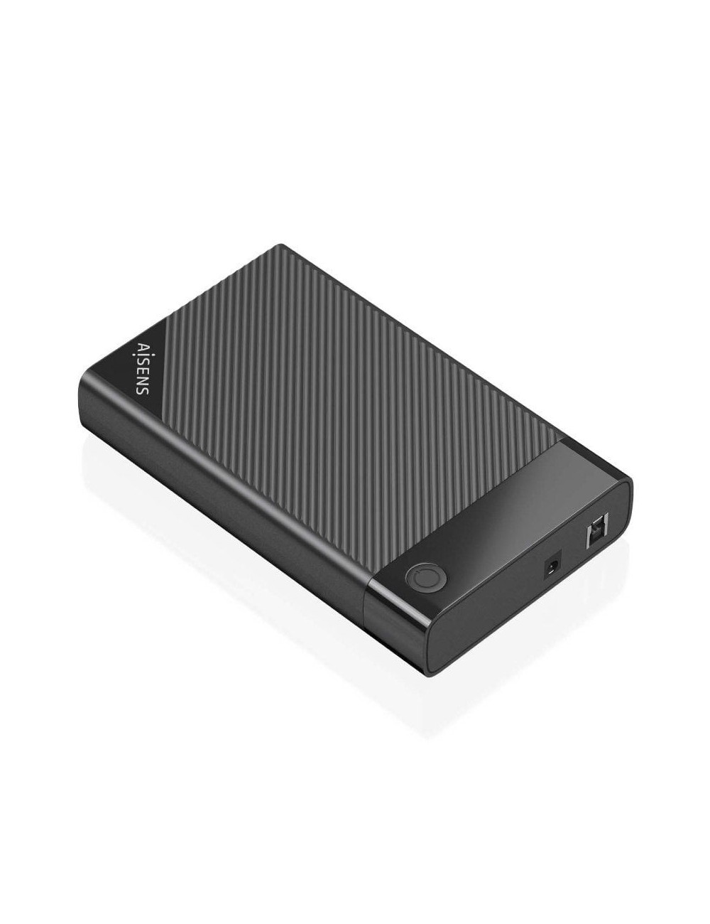 Caja Externa para Disco Duro de 3.5' Aisens ASE-3529B/ USB 3.1/ Sin tornillos