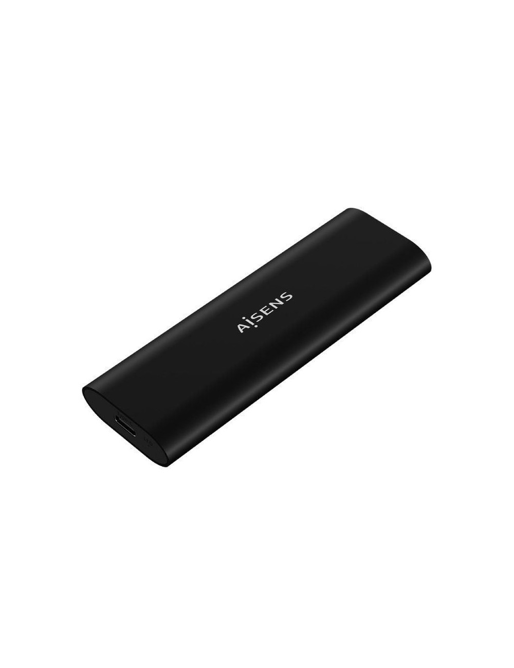 Caja Externa para Disco SSD M.2 SATA/NVMe Aisens ASM2-014B/ USB 3.2/ Sin tornillos
