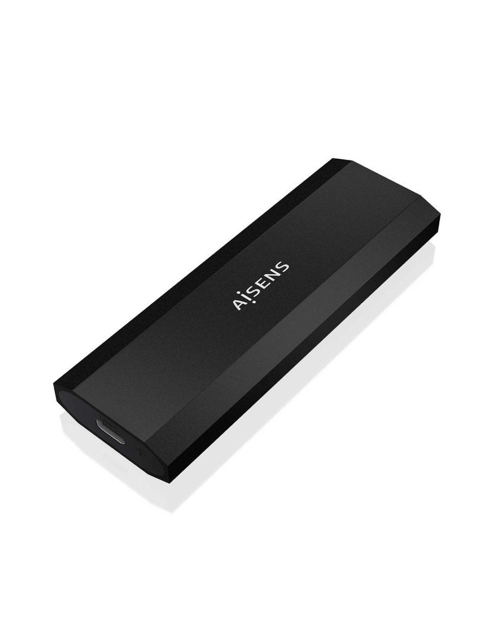 Caja Externa para Disco SSD M.2 NVMe Aisens ASM2-028B/ USB 3.2/ Sin tornillos