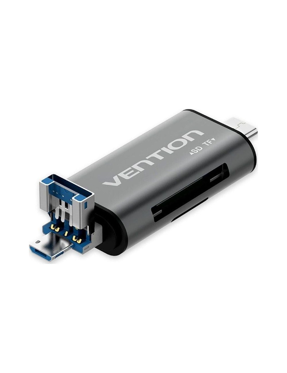 Lector de Tarjetas Externo Vention CCHH0/ USB 3.0