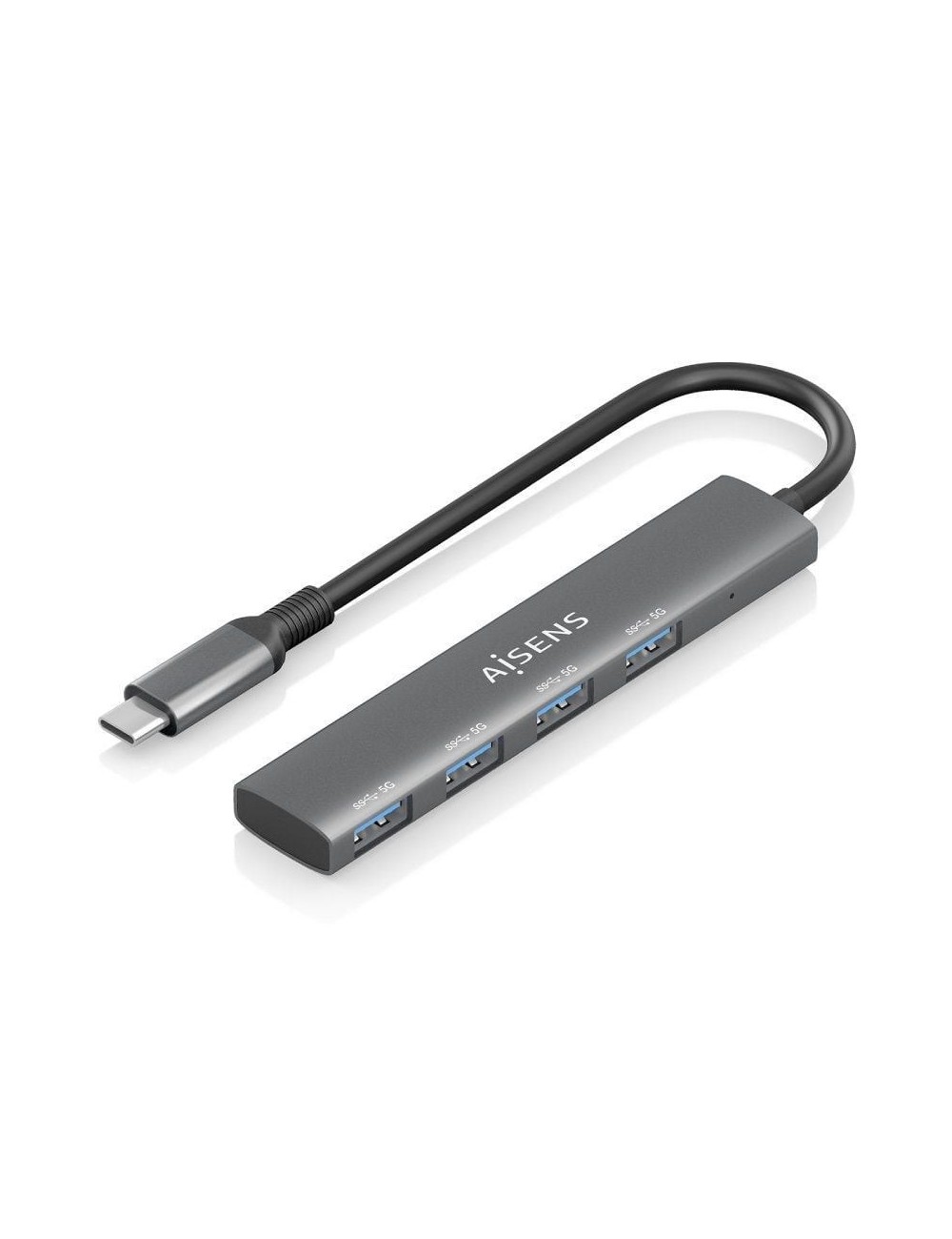 Hub USB Tipo-C 3.0 Aisens A109-0943/ 4xUSB