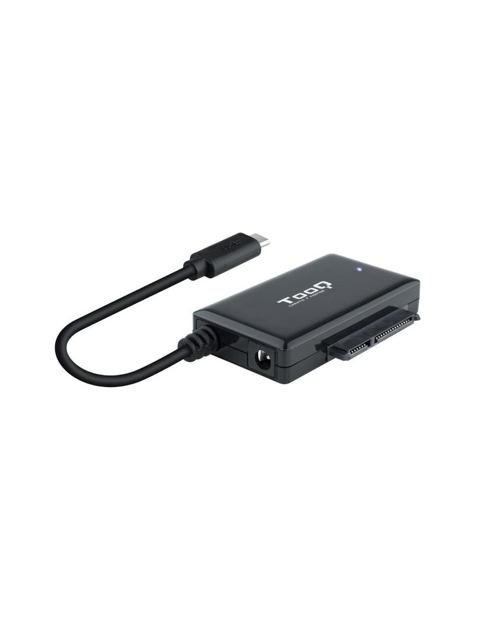 Adaptador para Discos Duros 2.5'/3.5' TooQ TQHDA-02C/ USB Tipo-C Macho - SATA
