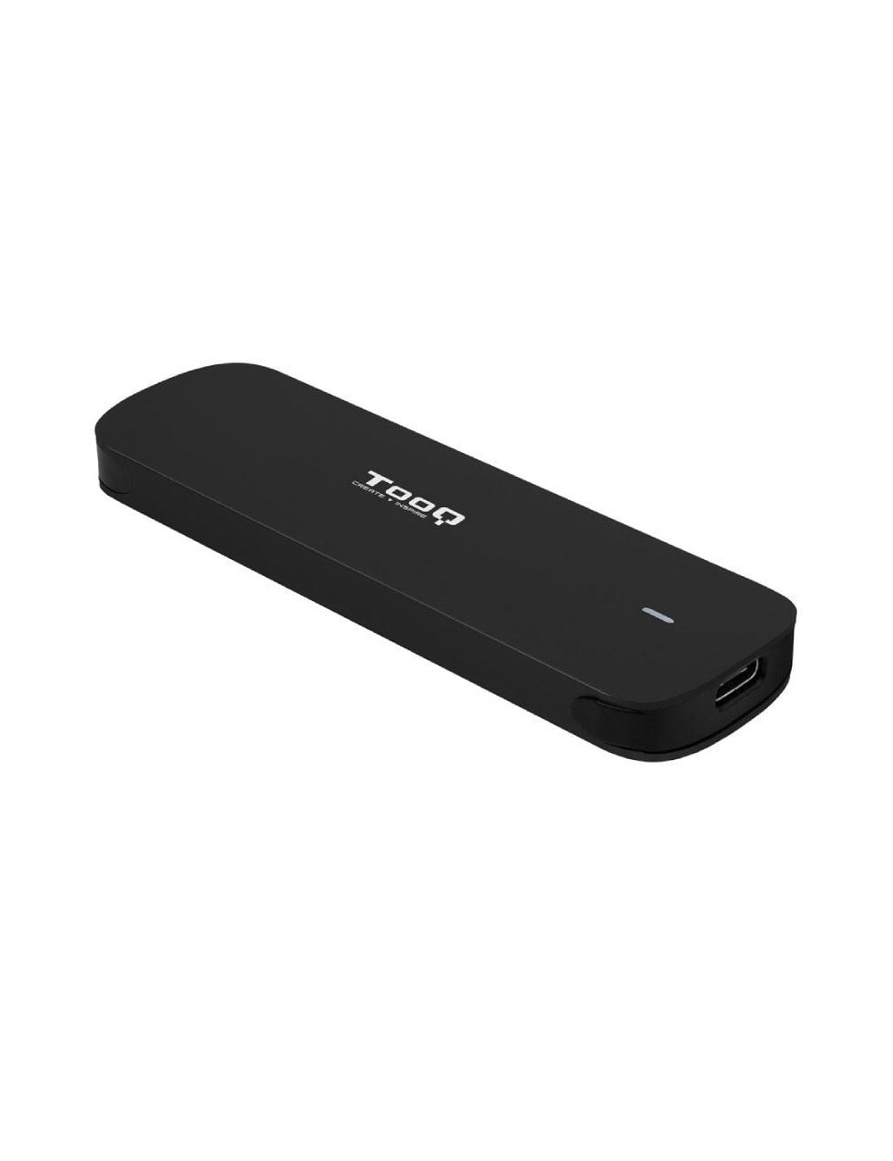 Caja Externa para Disco SSD M.2 NVMe TooQ TQE-2201B/ USB 3.1 Gen2/ Sin tornillos