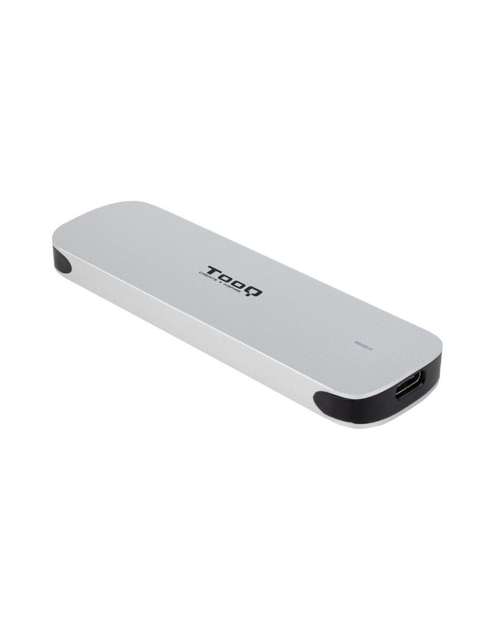 Caja Externa para Disco SSD M.2 TooQ TQE-2202S/ USB 3.1 Gen1/ Sin tornillos