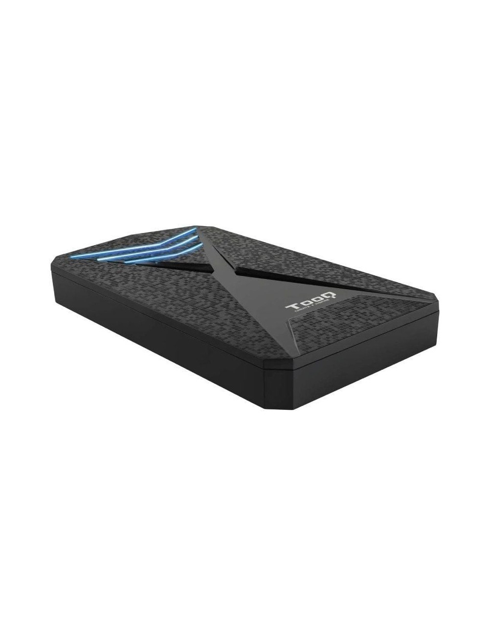 Caja Externa Gaming para Disco Duro de 2.5' TooQ TQE-2550BL/ USB 3.1/ Sin tornillos