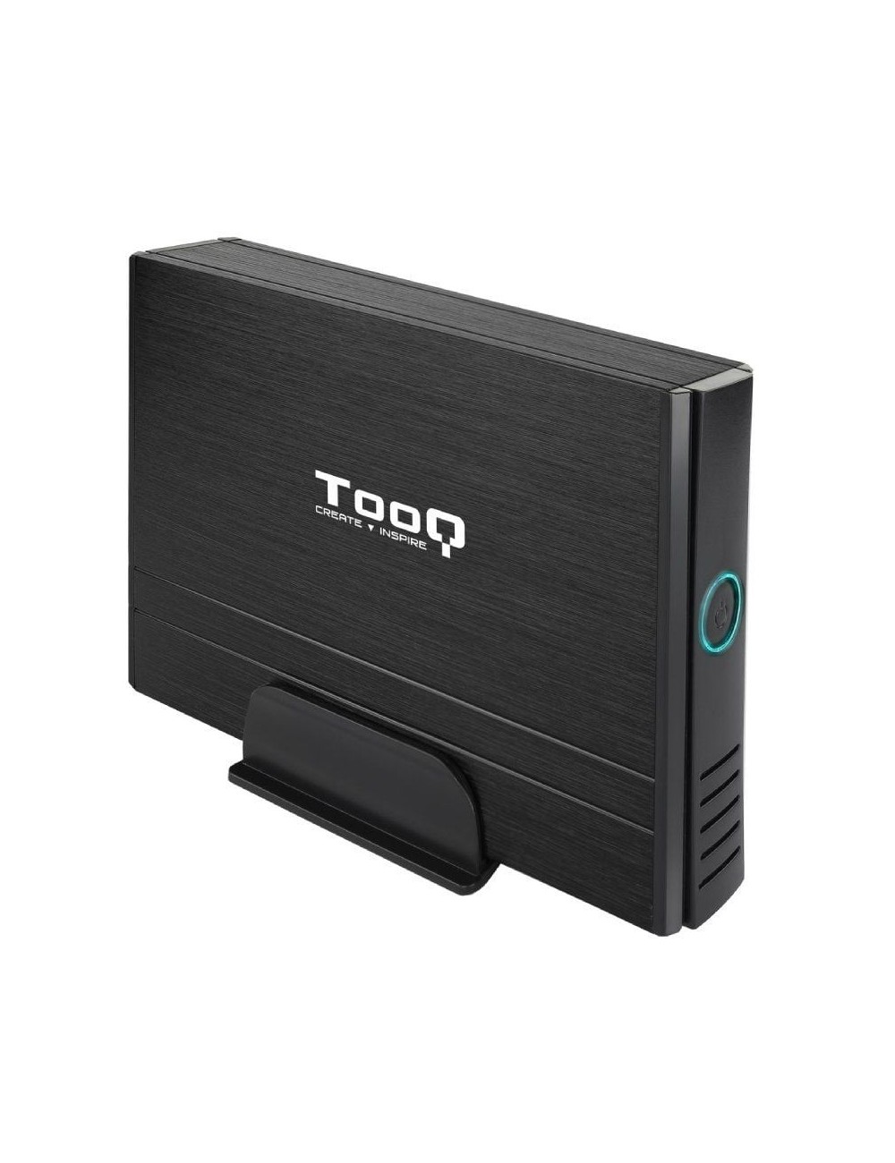 Caja Externa para Disco Duro de 3.5' TooQ TQE-3520B/ USB 2.0