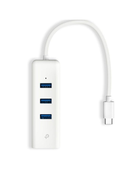 Hub USB Tipo-C 3.0 TP-Link UE330C/ 3xUSB/ 1xRJ45/ Blanco