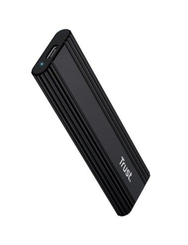Caja Externa para Disco SSD M.2 Trust 25806/ USB 3.2 Gen2/ Sin tornillos