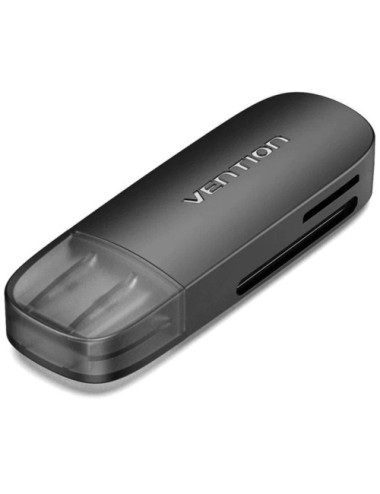 Lector de Tarjetas Externo Vention CLEB0/ USB 2.0