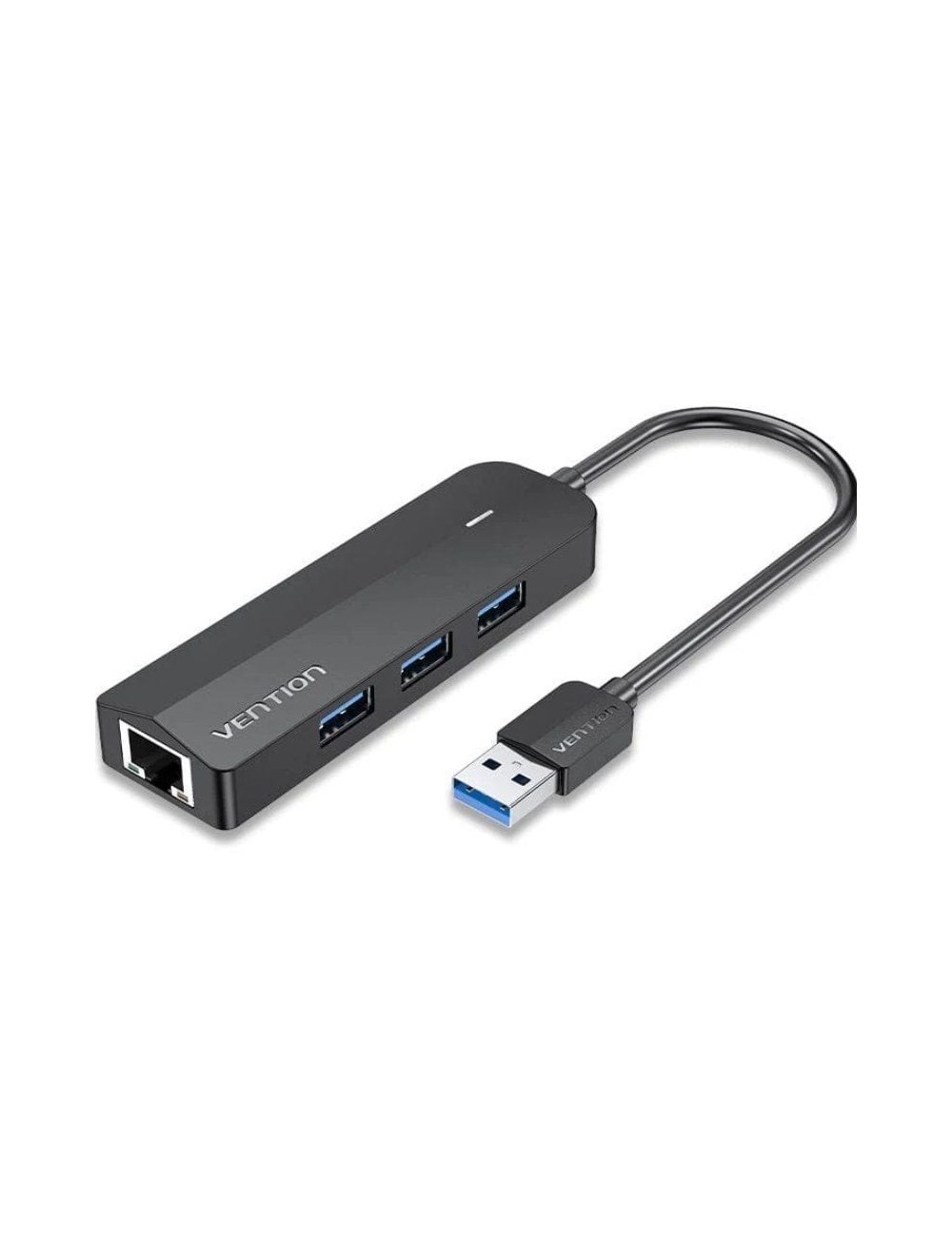 Hub USB 3.0 Vention CHNBB/ RJ45/ 3xUSB/ 1xMicroUSB PD