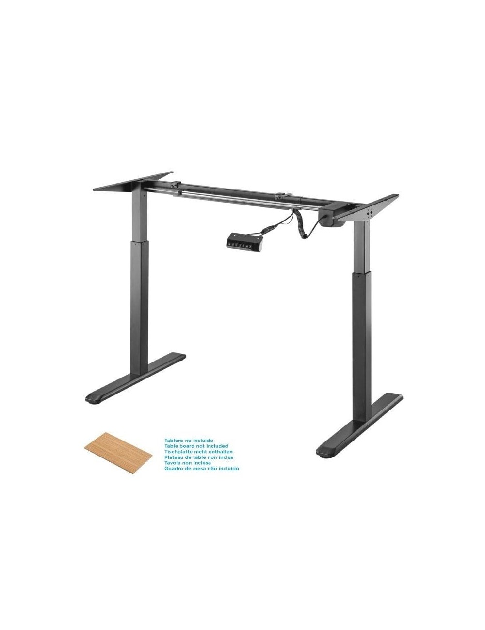 Soporte de Escritorio Motorizado Aisens DF01B-079/ hasta 80kg